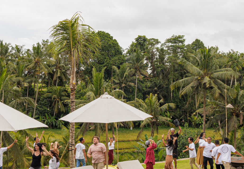 At Franti's Incredible Soulshine Retreat, Bali